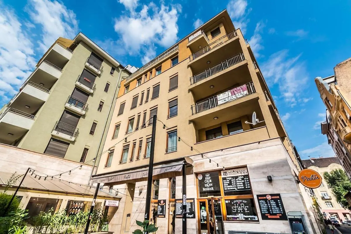 Lejlighed Central Penthouse Free Parking 2Balconies Ac Nice Budapest Ungarn